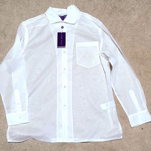 Ralph Lauren purple label shirt - Picture 3 of 7